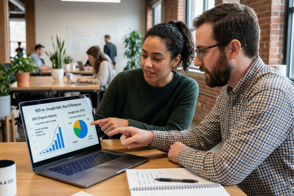 SEO vs Google Ads